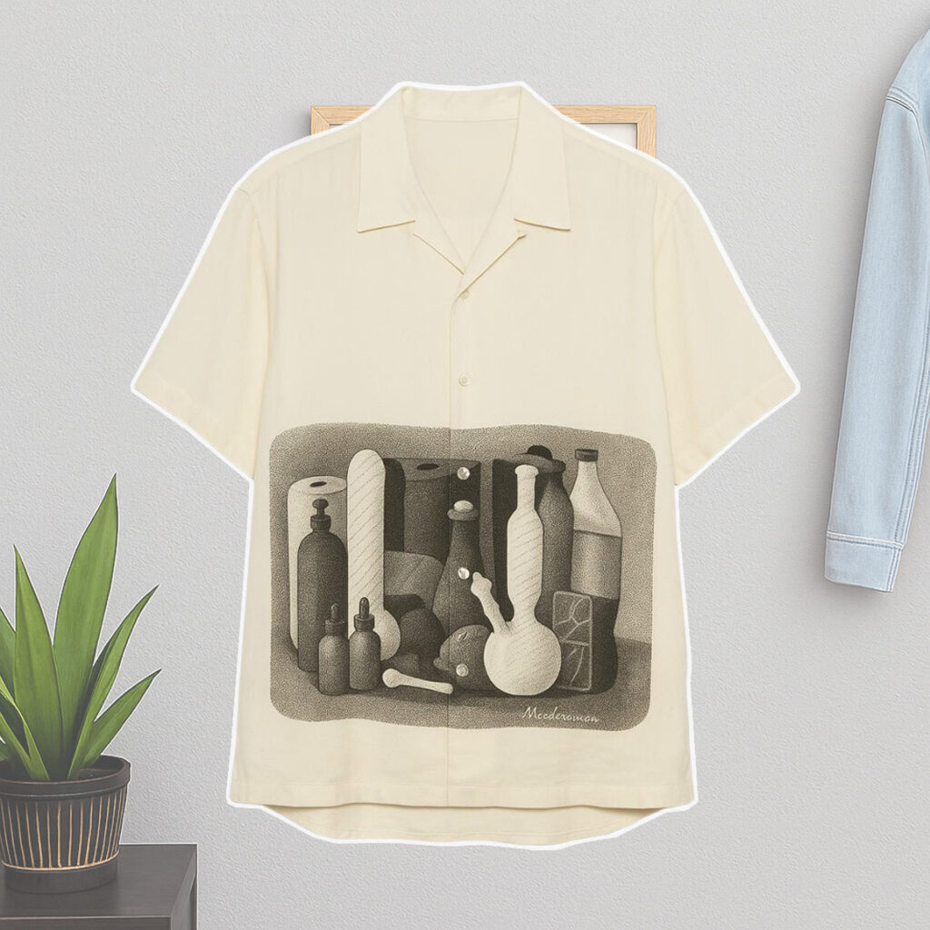 Alexander Skarsgard Dildo Button Up Shirt