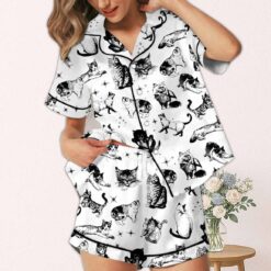 Black Cats Pajamas Set
