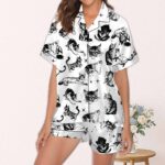 Black Cats Pajamas Set