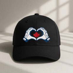 Canada Heart Hands Hat