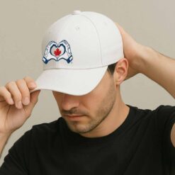 Canada Heart Hands Hat
