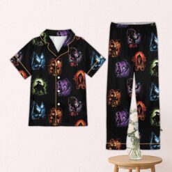 Catoon Villains Halloween Pajamas Set