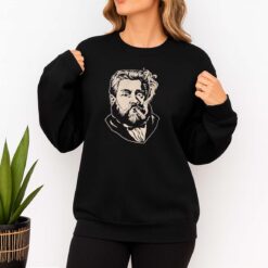 Charles Spurgeon Smoking a Cigar Shirt