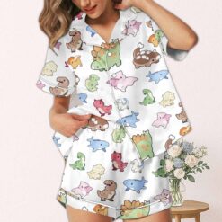 Cute Dinosaur Pajama Set