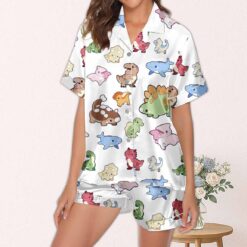 Cute Dinosaur Pajama Set