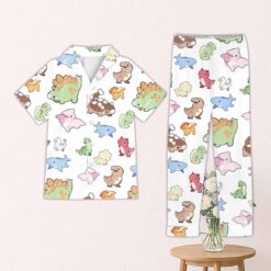 Cute Dinosaur Pajama Set