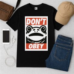 Don't Obey Frog Shirt