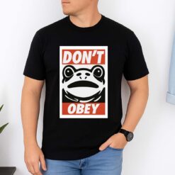 Don't Obey Frog Shirt