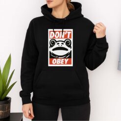 Don't Obey Frog Shirt