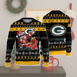 Green Bay Packers Santa Claus Ugly Christmas Sweater