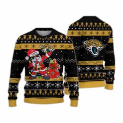 Jacksonville Jaguars Santa Claus Ugly Christmas Sweater
