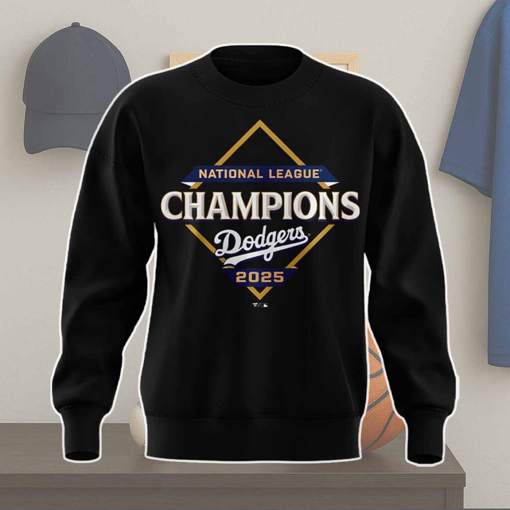 Los Angeles Dodgers National League Champions Sweatshirt
