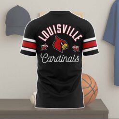 Louisville Cardinals Football Version Of The Jersey Black Shirt