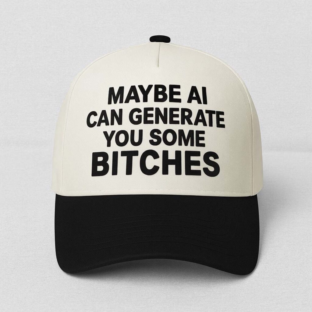 Maybe AI Can Generate You Some Bitches Hat