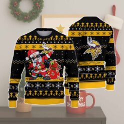 Minnesota Vikings Santa Claus Ugly Christmas Sweater