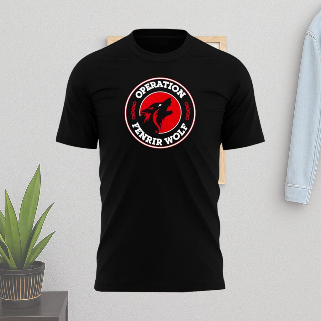 Nebraska Huskers Operation Fenrir Wolf Shirt