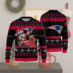 New England Patriots Santa Claus Ugly Christmas Sweater