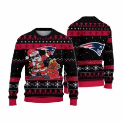 New England Patriots Santa Claus Ugly Christmas Sweater