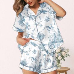 Ocean Icon Pajamas Set