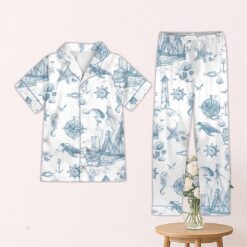 Ocean Icon Pajamas Set