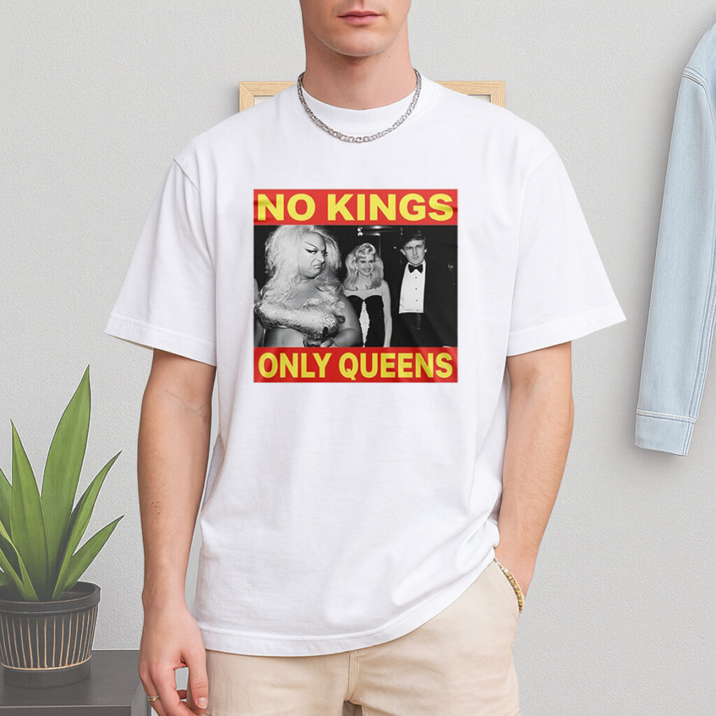 Pedro Pascal No Kings Only Queens Shirt