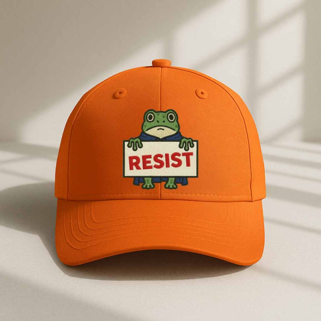 Portland Frog Protest Hat Portland Frog Protest Hat