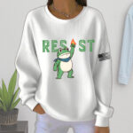 Portland Frog Protest Women Sweatshirt