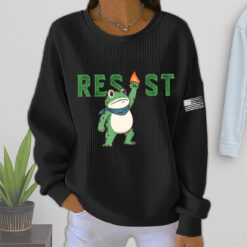 Portland Frog Protest Women Sweatshirt