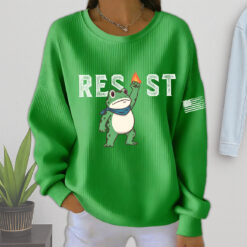 Portland Frog Protest Women Sweatshirt