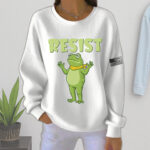 Portland Frog Resist Women Sweatshirt