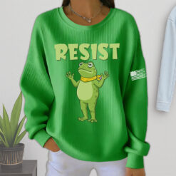 Portland Frog Resist Women Sweatshirt
