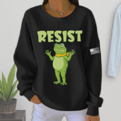 Portland Frog Resist Women Sweatshirt