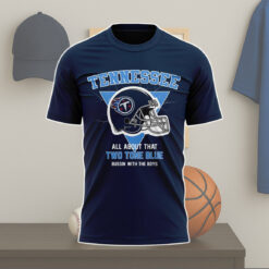 Tennessee Titans Two Tone Blue Shirt