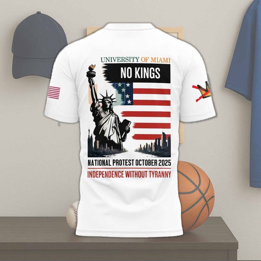 University Of Miami No King NOPE Shirt