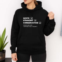 White Straight Conservative Shirt