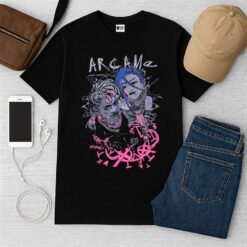 Arcane Jinx And Ekko Shirt