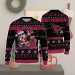 Arizona Cardinals Santa Claus Ugly Christmas Sweater 2025