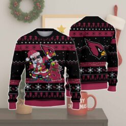 Arizona Cardinals Santa Claus Ugly Christmas Sweater