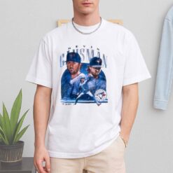 Davis Schneider Wearing Kevin Gausman Game of The World Series Shirt