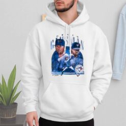 Davis Schneider Wearing Kevin Gausman Game of The World Series Shirt