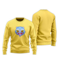 Derpy Tiger Head Demon Hunters Ugly Sweater