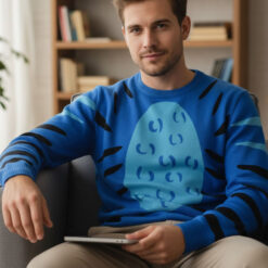 Derpy Tiger Kpop Demon Hunters Ugly Sweater