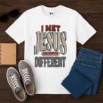 JT Tuimoloau I Met Jesus And Now I'm Different Shirt