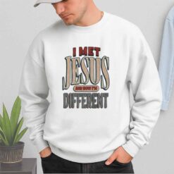 JT Tuimoloau I Met Jesus And Now I'm Different Shirt