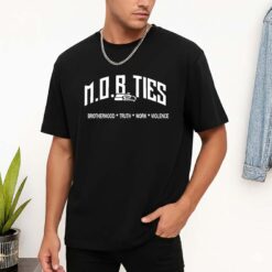 Leonard Williams M.O.B. TIES Brotherhood Truth Work Violence Shirt