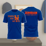 New York Mets Zohran For Mayor Shirt