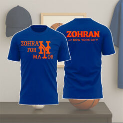 New York Mets Zohran For Mayor Shirt