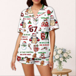 Santa Six Seven Pajama Set