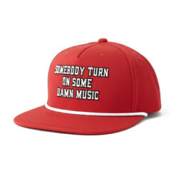 Somebody Turn On Some Damn Music Rope Hat
