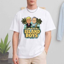 Trump Newsom Island Boys Shirt
